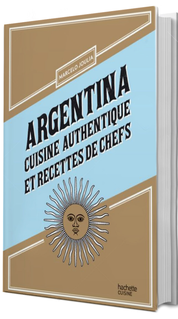 Marcelo Joulia, fondateur du concept de restaurants Unico et d’El Asador mettant à l’honneur la cuisine traditionnelle argentine, est à l’origine du premier livre de recettes argentines en France avec Argentina...